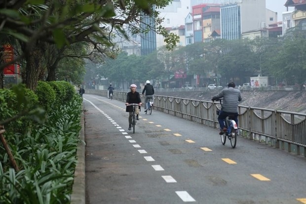 Hanoi pilots exclusive route for pedestrians, bicycles