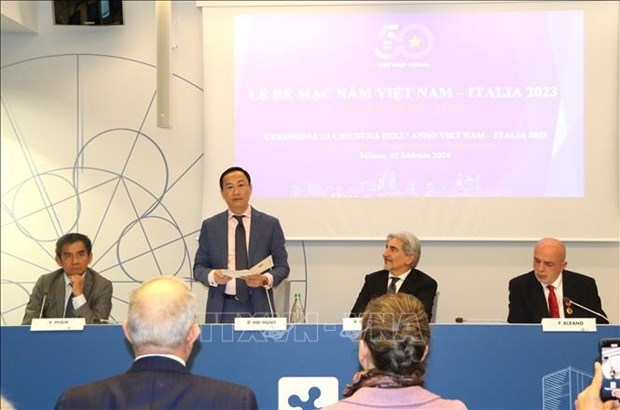 Vietnam-Italy Year 2023 wrapped up in Milan