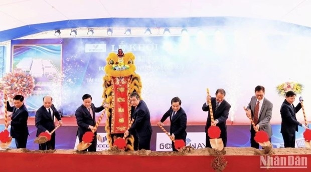 Taiwanese firm breaks ground on US$45 mln computer plant in Thai Binh