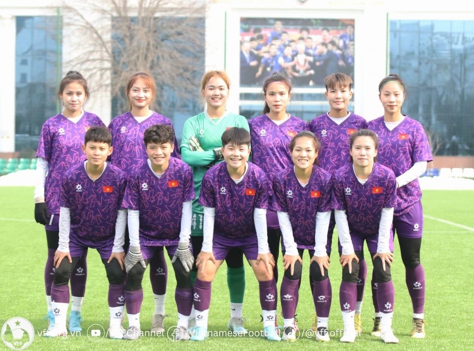 Big win for Vietnam in friendly match ahead of AFC U20 Women’s Asian Cup