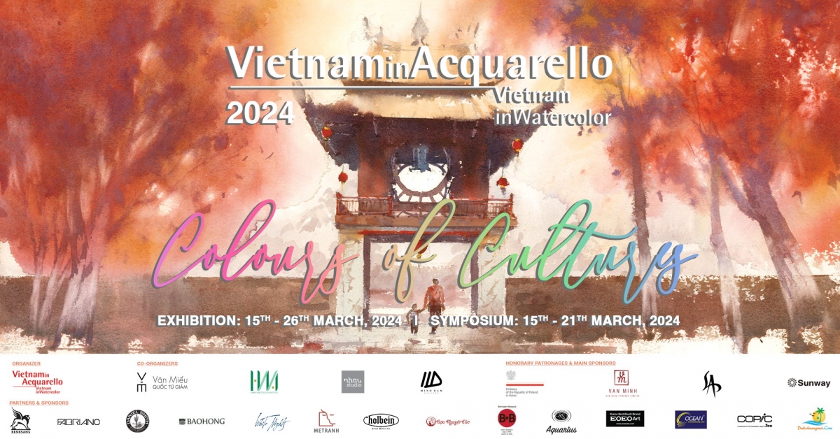 Hanoi to host international watercolour painting exhibition