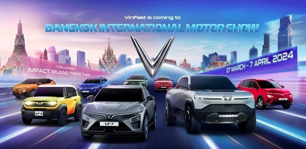 VinFast to attend 45th Bangkok International Motor Show