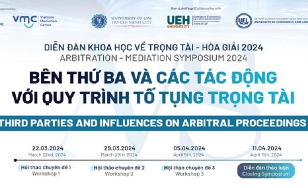 HCM City to host Arbitration - Mediation Symposium 2024