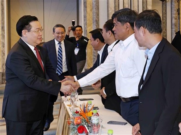 NA Chairman attends Cam Lam new urban area planning announcement