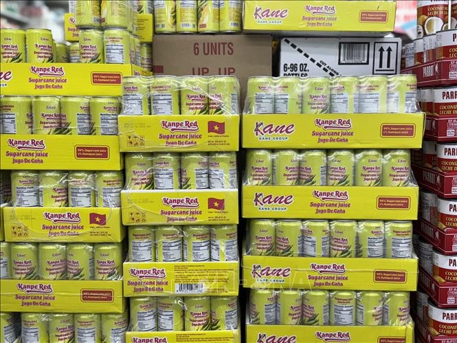 Vietnamese canned sugarcane juice hits shelves in US