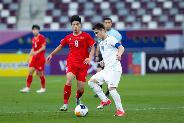 Vietnam lose to Uzbekistan in last group match; face Iraq in the quarters