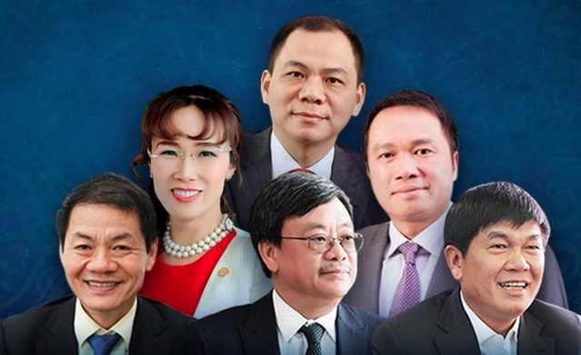 Six Vietnamese billionaires named on Forbes 2024 list