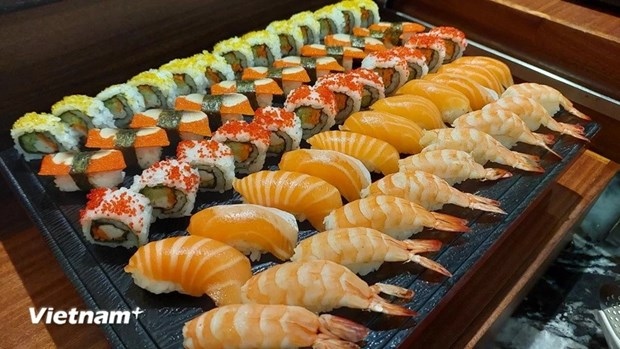 Exhibition on Japanese sushi opens in Hanoi