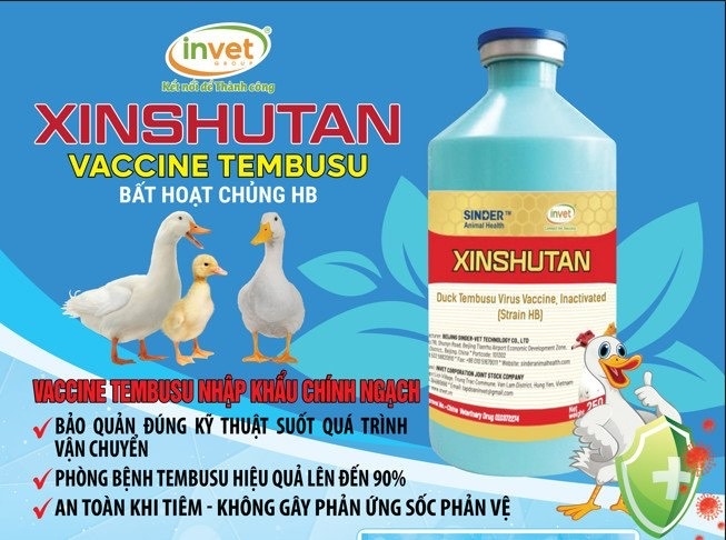 Vietnam imports three million doses of inactivated Tembusu virus vaccine
