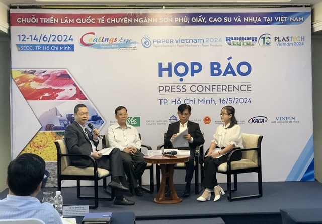 350 exhibitors to take part in HCM City paper, coatings, rubber, plastic expos