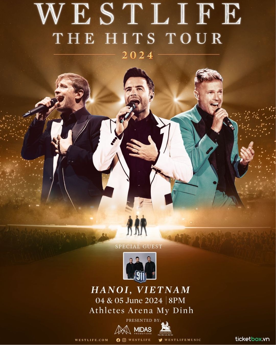 Westlife to wow Vietnamese audiences this June