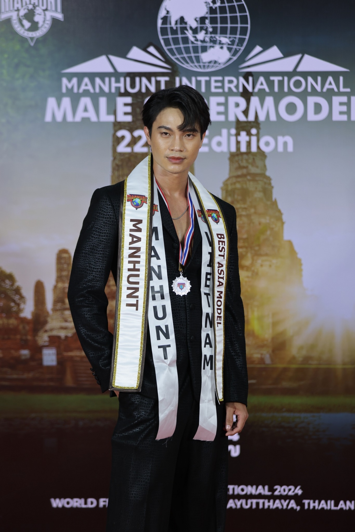 Vietnam wins Best Asia Model title at Manhunt International male pageant