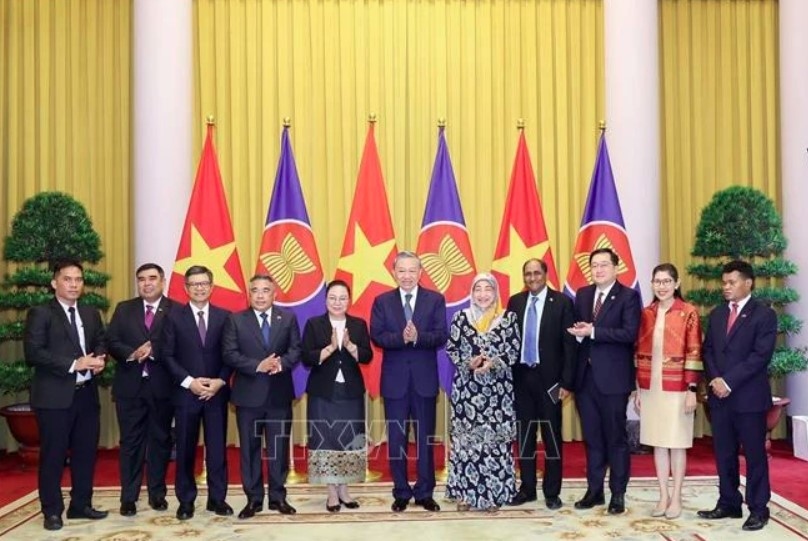 President hosts ASEAN, Timor Leste diplomats