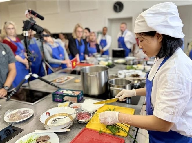 Vietnamese Pho leaves impression at Czech cook show