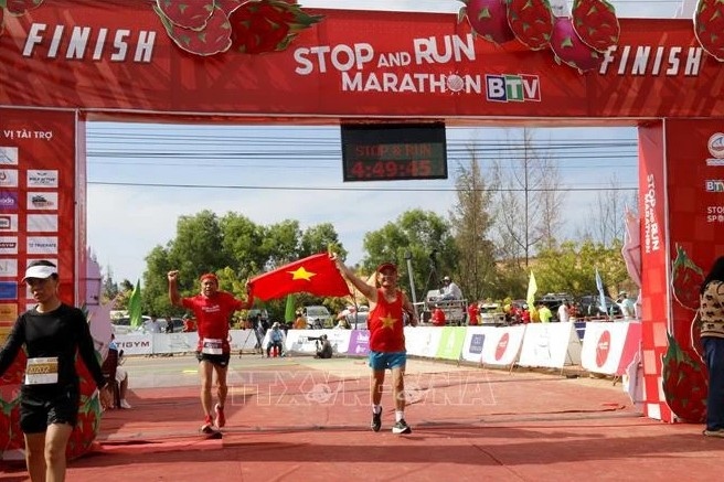 Over 4,500 athletes join marathon in Binh Thuan