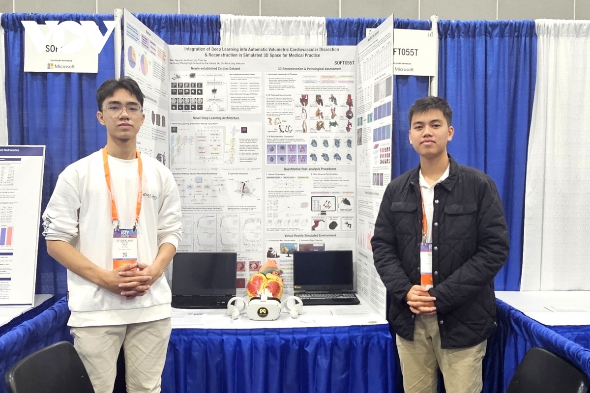 Local students win second prize at international science and engineering fair