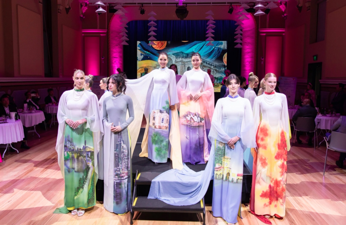 Ao Dai fashion show promotes Vietnamese culture in Australia