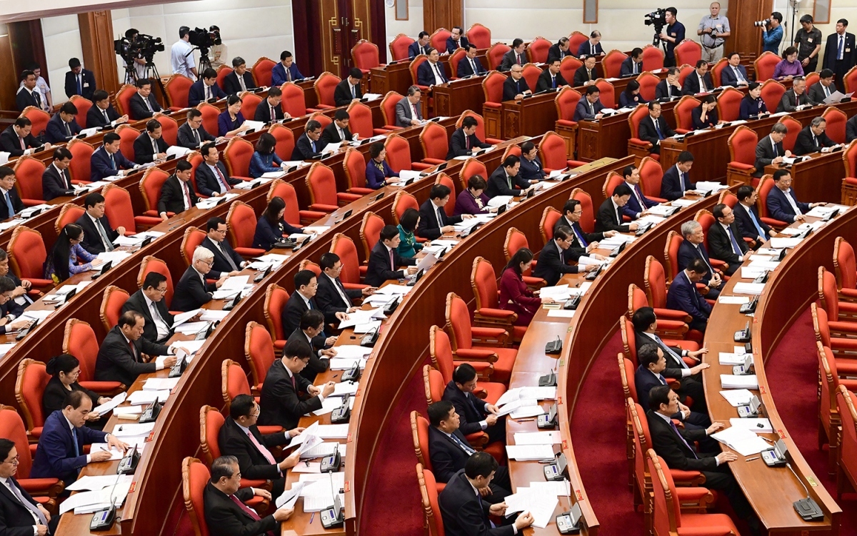 First working day of Party Central Committee's ninth plenum