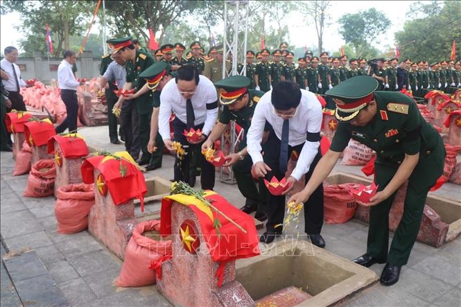 Vietnamese soldiers’ remains repatriated home from Laos