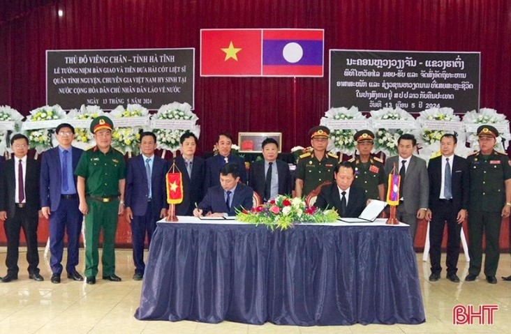 Remains of Vietnamese martyrs repatriated from Laos