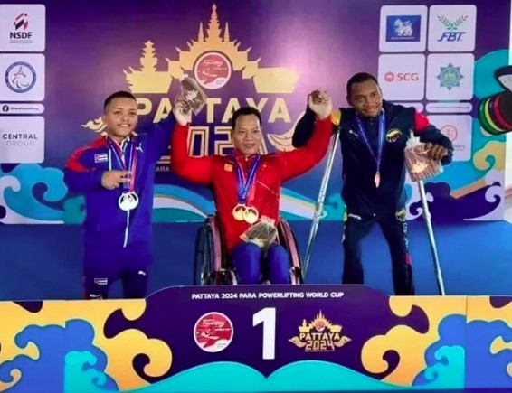 Vietnam finish sixth at Pattaya 2024 Para Powerlifting World Cup