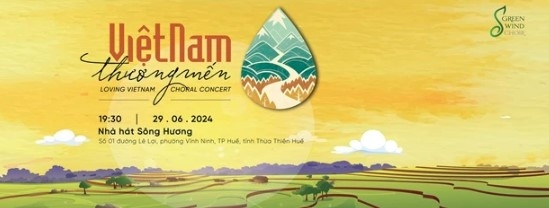 Fifth annual Green Wind Choir concert to be held in Hue, Hanoi