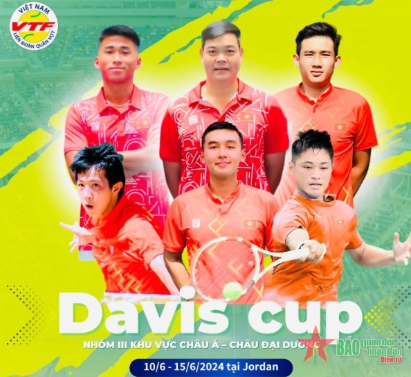 Vietnam tennis team to compete at Davis Cup's World Group III