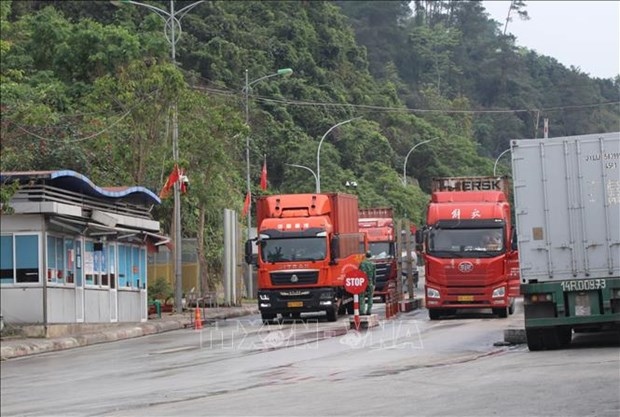 Nearly 55,800 tonnes of agricultural products exported via Lang Son border gate