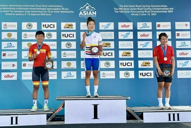That takes Asian cycling silver