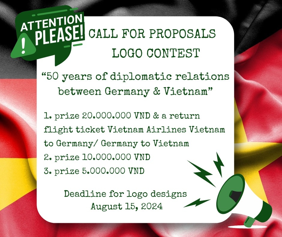 Logo design contest on Vietnam-Germany ties launched