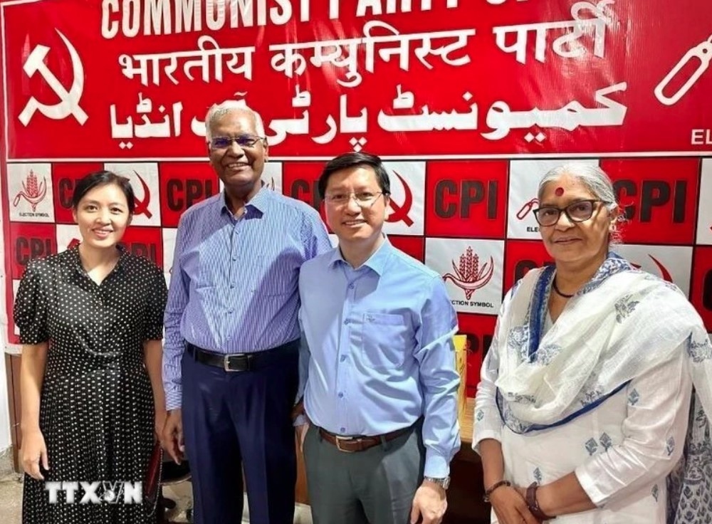 Indian political parties keen to strengthen ties with Communist Party of Vietnam