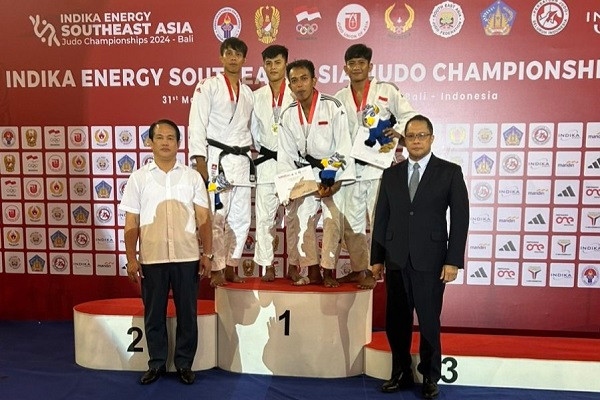 Vietnam top Southeast Asia judo championships