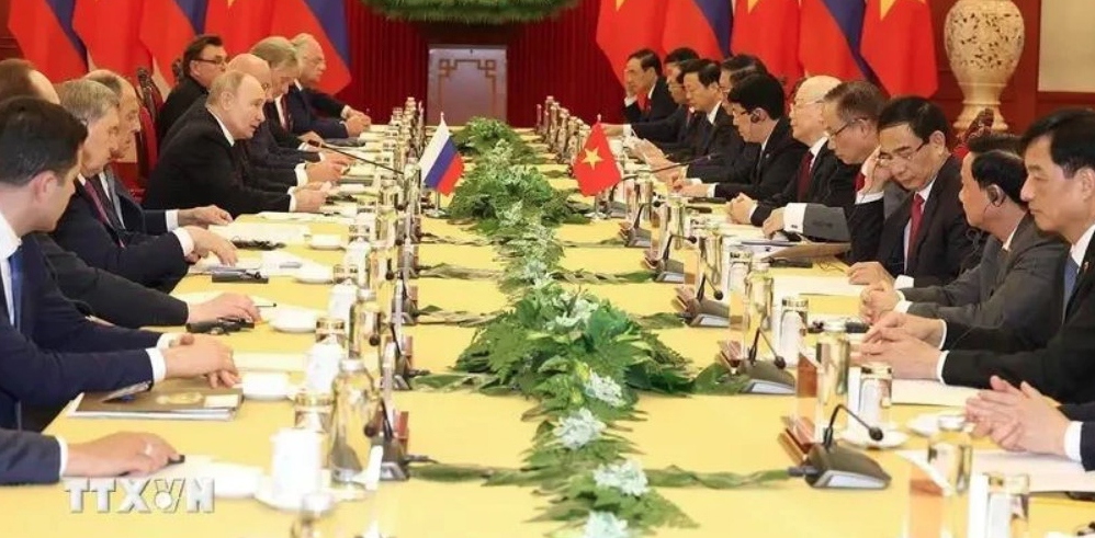 President Vladimir Putin hails Vietnam talks as constructive, productive