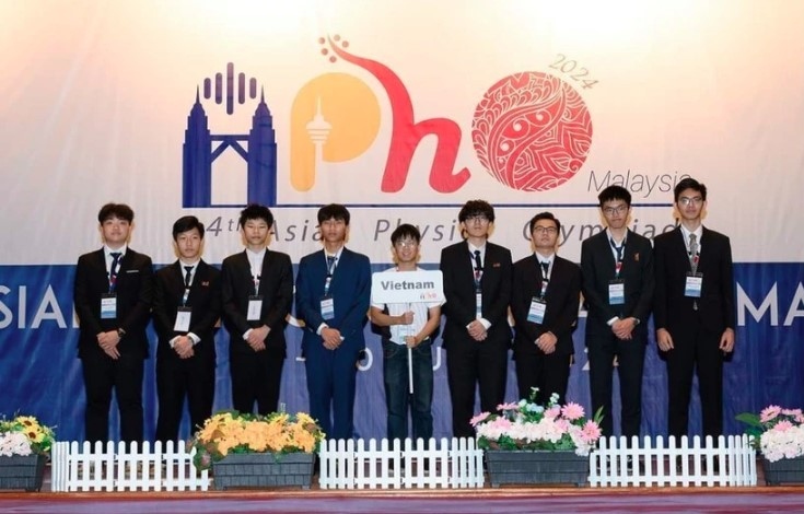 All eight Vietnamese students win medals at Asian Physics Olympiad