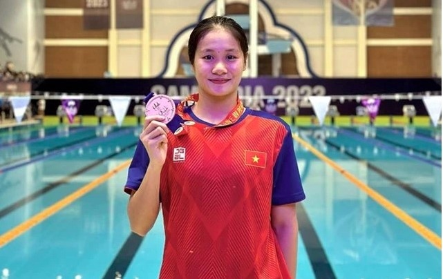 Vietnamese swimmer receives a wildcard entry for Paris Olympics