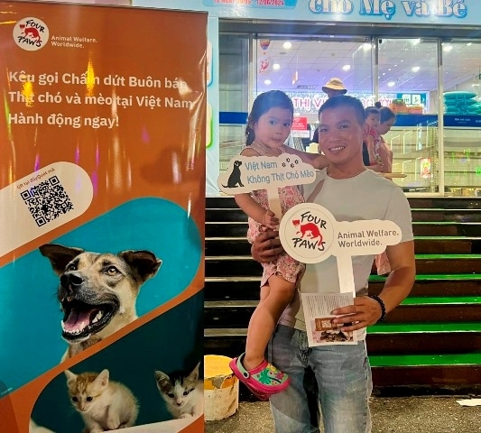 Trans Vietnam tour launched to protect dogs and cats