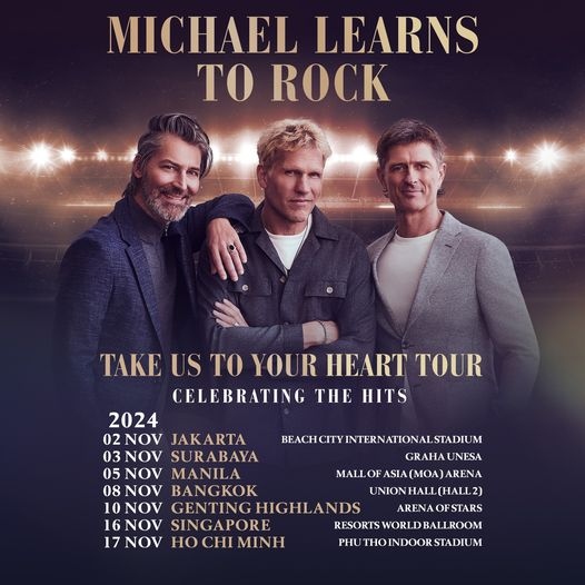 Michael Learns To Rock back to Vietnam for Asian concert tour