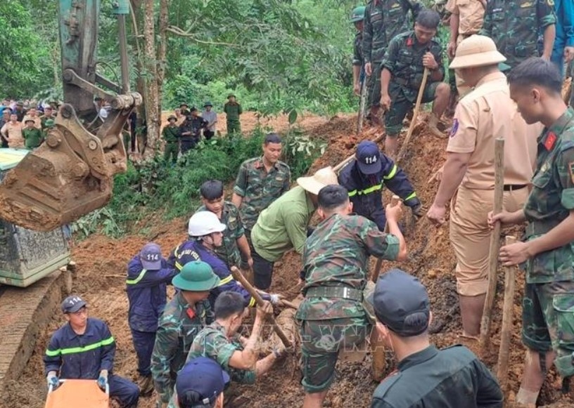 President To Lam extends condolences to Ha Giang landslide victims