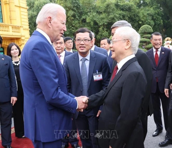 Imprints of Party Secretary General Nguyen Phu Trong in Vietnam-US relations