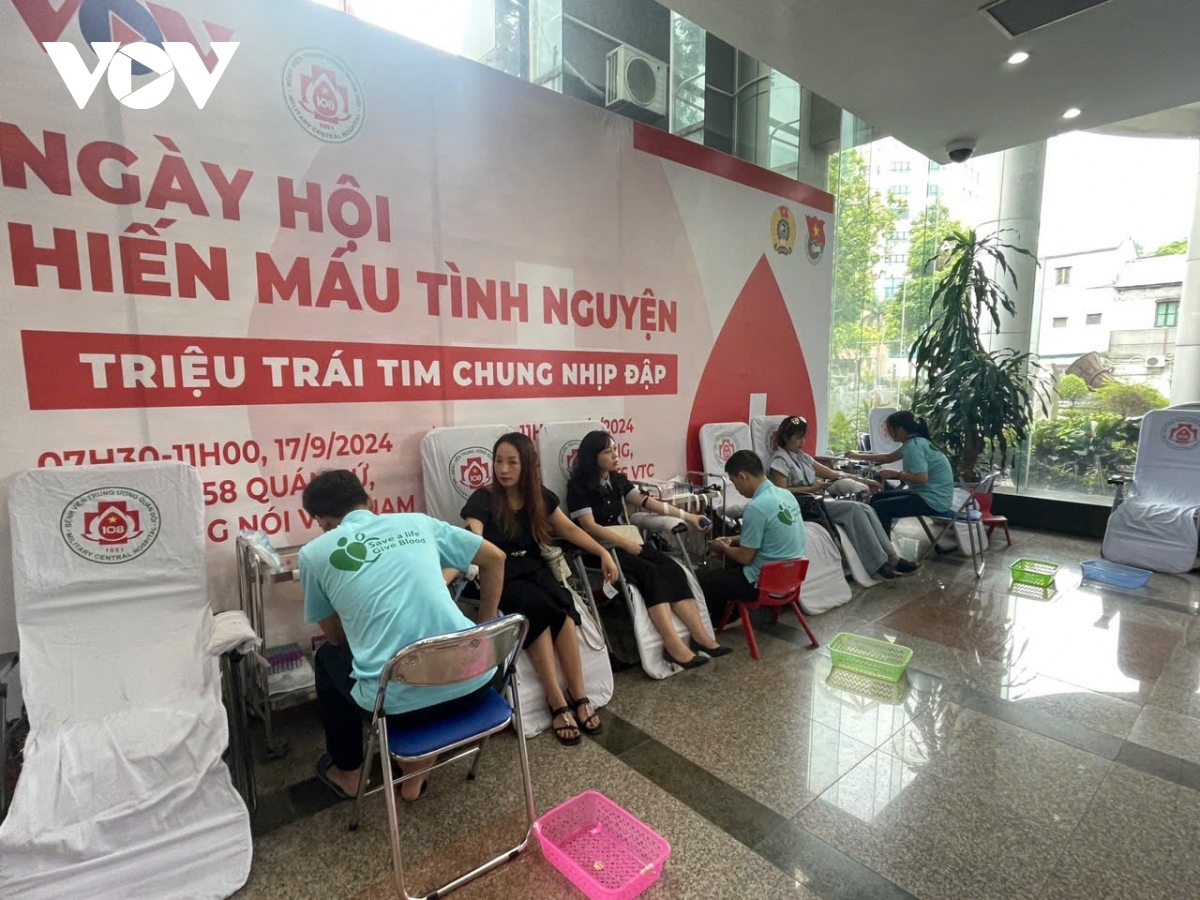 VOV holds blood donation drive