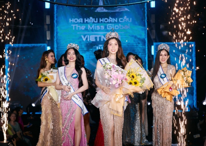 Duong Thanh Ha crowned Miss Global Vietnam 2024