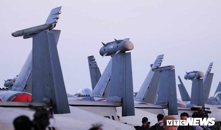 In pictures: Fighter jets of the USS Carl Vinson