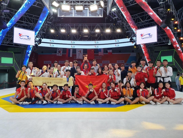 Vietnam win four taekwondo world cup gold medals