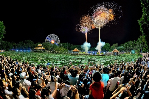 New Year welcoming activities to be held in Dam Sen Water park