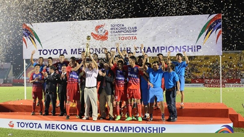 Binh Duong win Mekong Champs