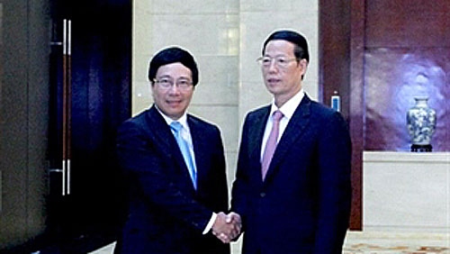 Deputy PM Minh meets Chinese counterpart in Guangxi