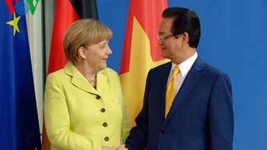 German Chancellor appreciates ties with Vietnam
