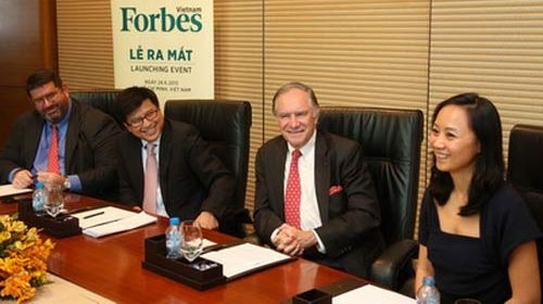 Forbes launches first edition for Vietnamese market