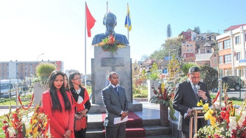 Renovated Ho Chi Minh square opens in Madagascar