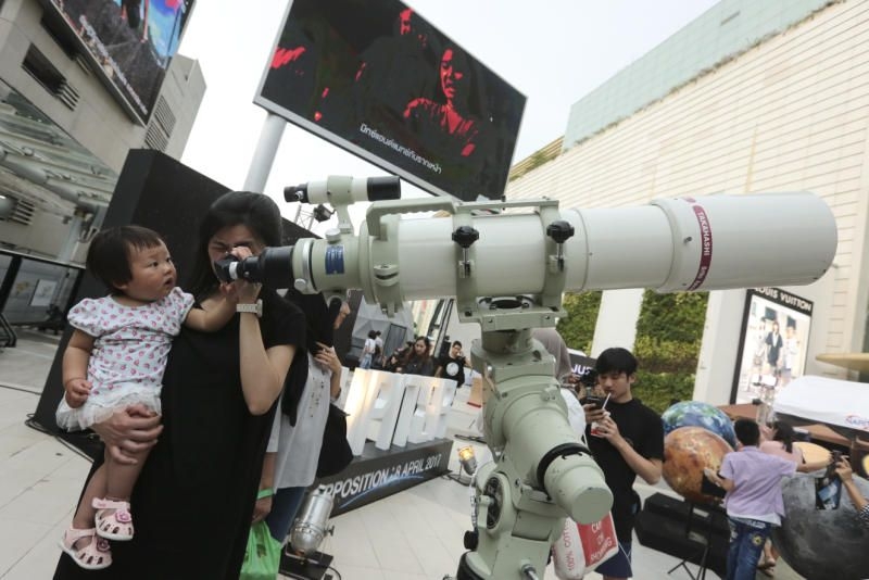 Thailand joins global star watchers in witnessing astronomical phenomenon